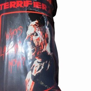 Terrifier Art the Clown Plush Throw Blanket Who's Laughing Now 50x60